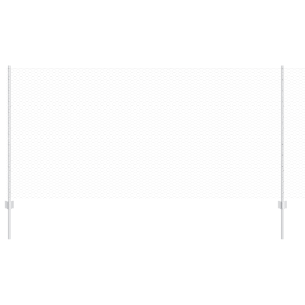 Publicaciones de Cerca  22 pcs U-Channel 120 cm Acero Galvanizado. Cerca Hexagonal  1.2x50 m Acero Galvanizado M 2