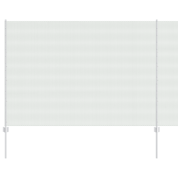 Postes de Cerca  22 pcs U-Channel 160 cm Acero Galvanizado. Cerca Hexagonal  1.6x50 m Acero Galvanizado M 2