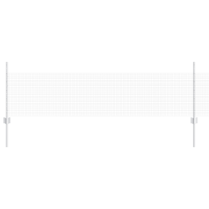 Conjunto de Cerca de Jardín  Set de 2 Acero galvanizado 10 x 0.5 m H