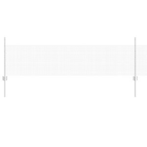 Set de Cerca de Malla para Pollos Set de 2 Acero galvanizado H