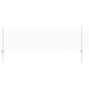 Set de Cerca de Jardín Set de 2 Acero galvanizado 25 x 0.5 m H