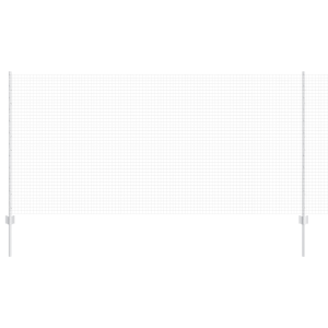 Cerca de Alambre Soldado  con 44 postes en U Plateados 1.2x50 m de Acero H