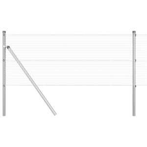 Conjunto de Postes para Cerca Conjunto de 2 Aço Galvanizado H