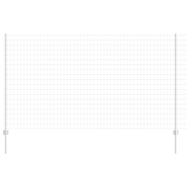 Juego de Cercas de Jardín Set de 2 Acero Galvanizado 10 x 1.4 m M 2