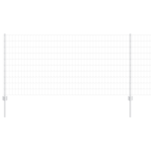 Set de Cercas de Jardín 2 Piezas Acero Galvanizado 10 x 1 m H