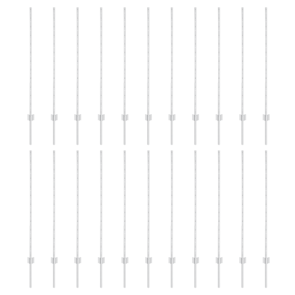 Postes de Cerca 44 pcs Prateado 50 x 1.2 m Aço Galvanizado M 2