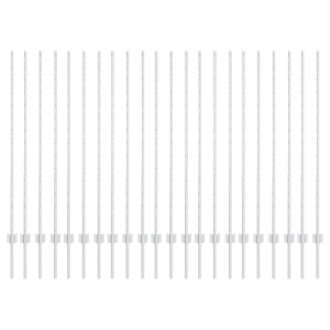 Postes de Cerca 44 pcs Prateado 50 x 1.4 m Aço galvanizado H