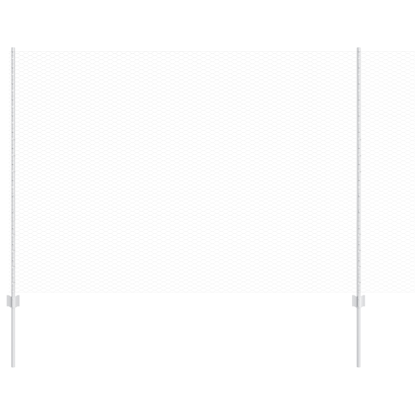 Postes de Cerca  10 pcs U-Channel 160 cm Aço Galvanizado M 2