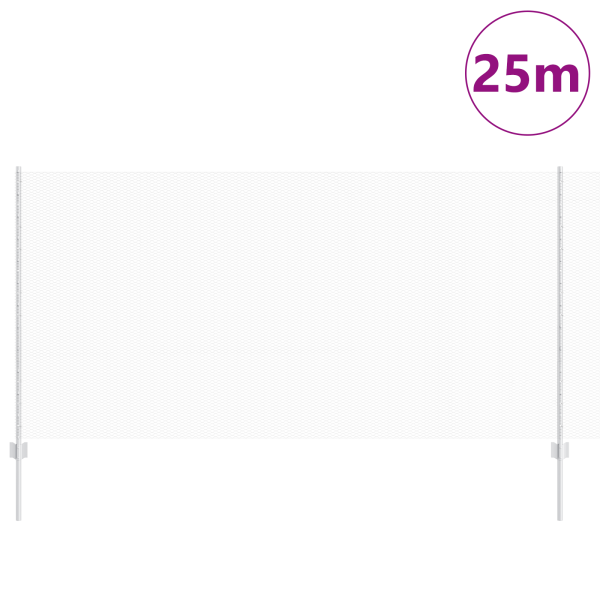 Conjunto de Cerca Conjunto de 2 Aço Galvanizado Padrão Durável M 3