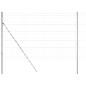 Cerca Euro  con 7 postes 1.6x10 m de acero galvanizado H