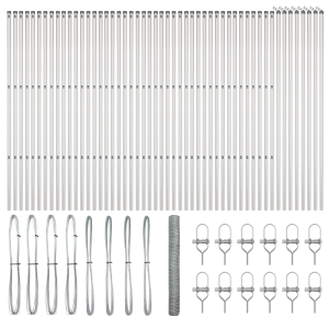 Cerca Hexagonal  1.2x100 m Aço Galvanizado H