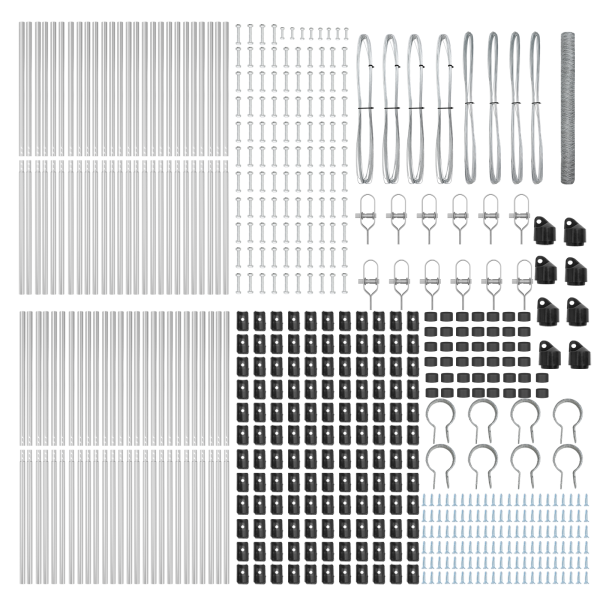 Cerca Hexagonal  1.5x100 m Aço Galvanizado M 5