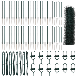 Cerca Hexagonal  Verde 0.5x100 m Aço H