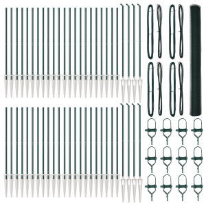 Cerca Hexagonal Verde 1.5x100 m Aço H