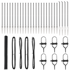 Cerca Hexagonal  Cinza 1.5x50 m Aço H