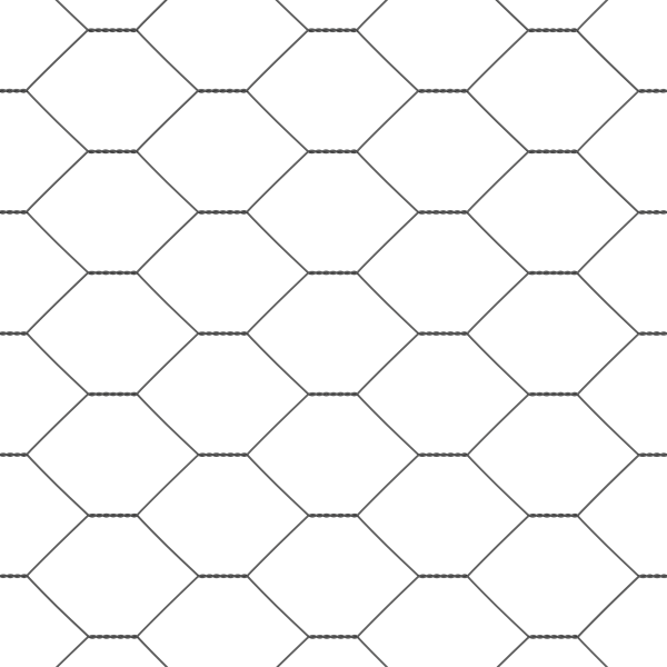 Cerca Hexagonal  Gris 1.6x50 m Acero. Postes de Cerca  con Punta 13 pcs Ø32 mm 180 cm Acero Galvanizado M 5