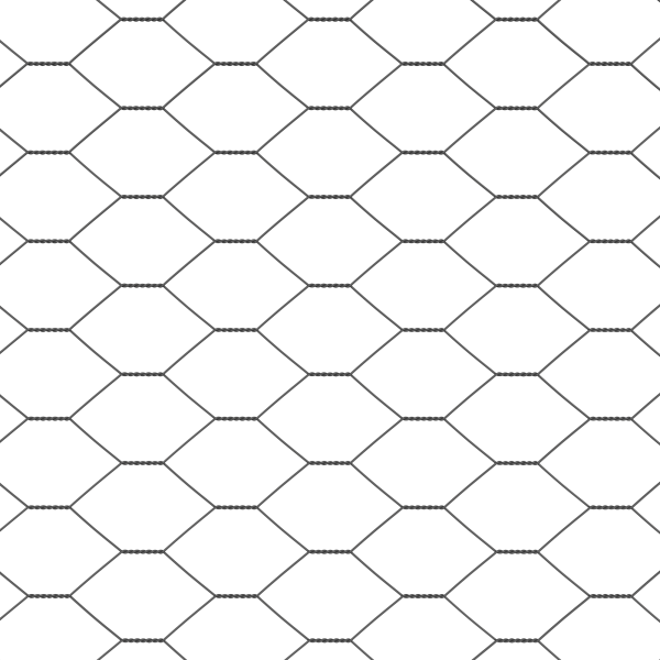 Cerca Hexagonal Gris 0.4x100 m Acero.  postes de cerca con punta 13 pcs Ø32 mm 60 cm Acero Galvanizado M 5