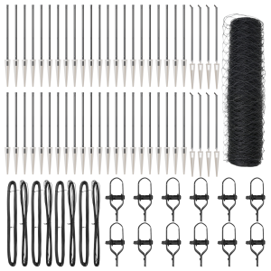 Cerca Hexagonal  Cinza 0.6x100 m Aço H