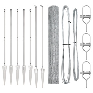 Cerca Hexagonal  1.4x10 m Aço Galvanizado H