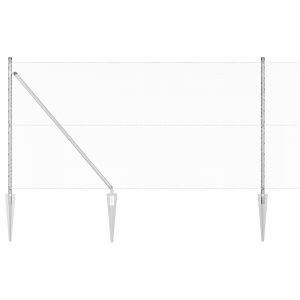 Cerca Hexagonal  1.4x50 m Aço Galvanizado H