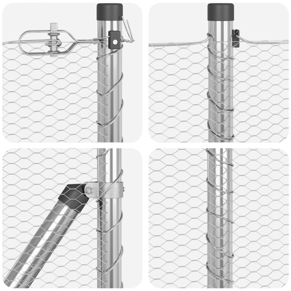 Cerca Hexagonal  1x100 m Aço Galvanizado M 5