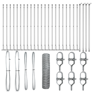 Cerca Hexagonal  0.6x50 m Aço Galvanizado H