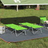 Cama de Camping Plegable Verde oscuro 1