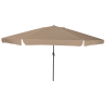 Parasol de Jardim 395 x 245 cm Taupe 1
