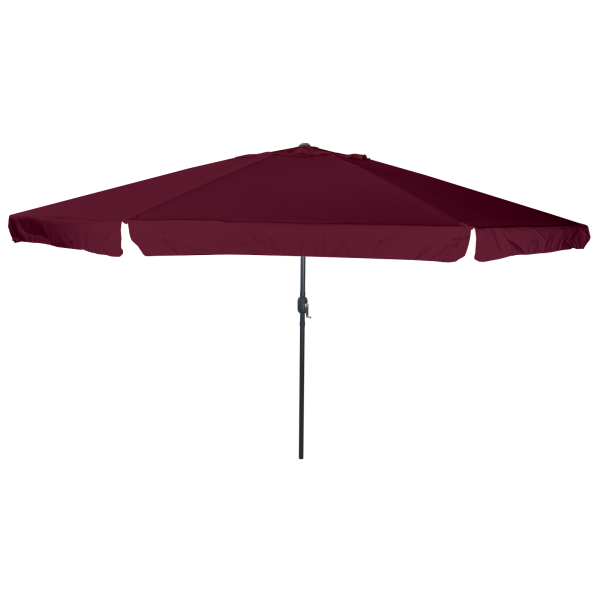 Parasol de jardín  ø395x245 cm Rojo Burdeos D