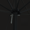 Parasol ø395 x 245 cm Preto 4
