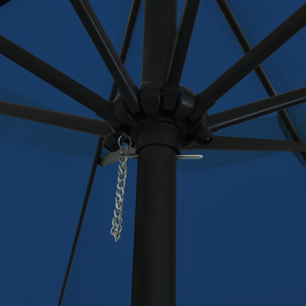 Parasol de Jardim 395cm x 245cm Azul Azure M 4