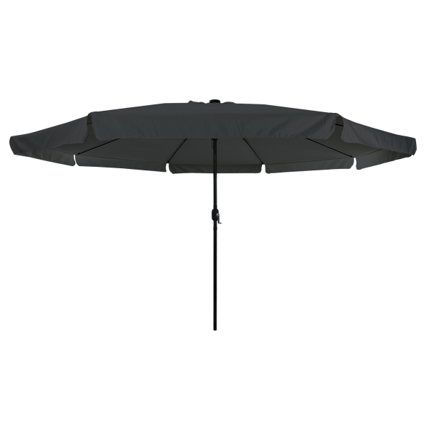Parasol de Jardín  con Luces LED ø395x245 cm Antracita M 4