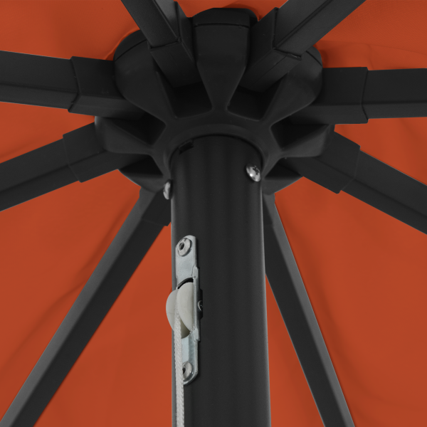 Sombrilla de Jardín  con Luces LED ø395x245 cm Terracota M 5