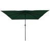 Parasol Cuadrado  295x245 cm Verde 2