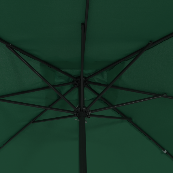 Parasol Cuadrado  295x245 cm Verde M 4