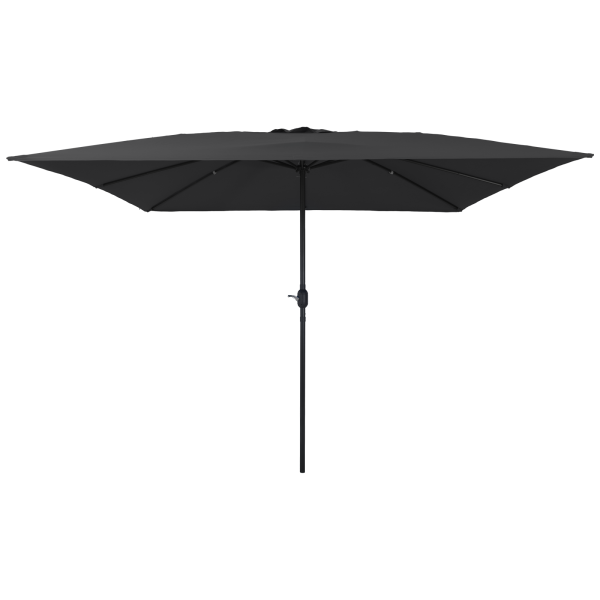 Parasol Cuadrado para Jardín  295x245 cm Antracita D