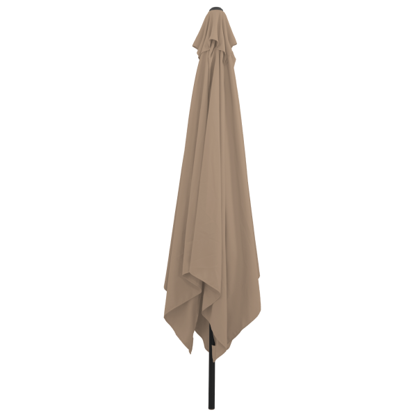 Guarda-sol Quadrado 295 x 245 cm Taupe M 3