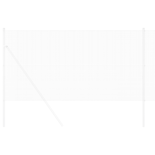 Cerca de Alambre Soldado 0.4x10 m Acero Galvanizado M 3