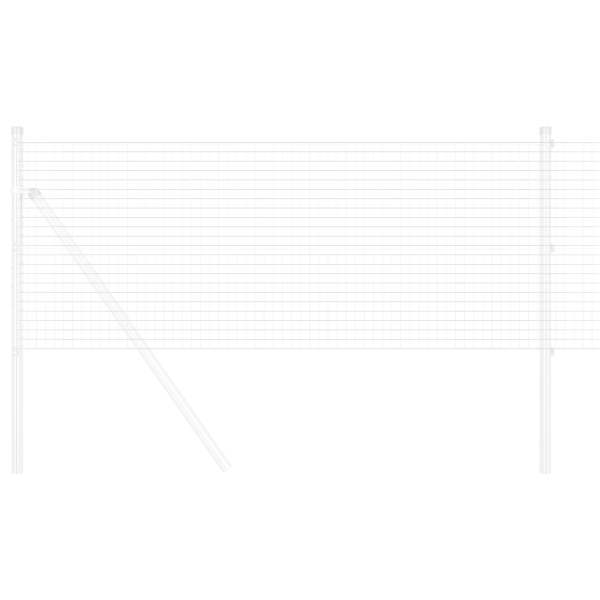 Cerca de Arame Soldado 0.4x25 m Aço Galvanizado M 3