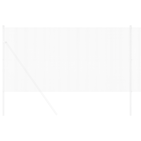 Valla de Alambre Soldado 0.4x100 m Acero Galvanizado M 3