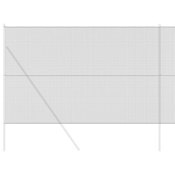 Valla de Alambre Soldado Gris 1.6x10 m Acero M 3