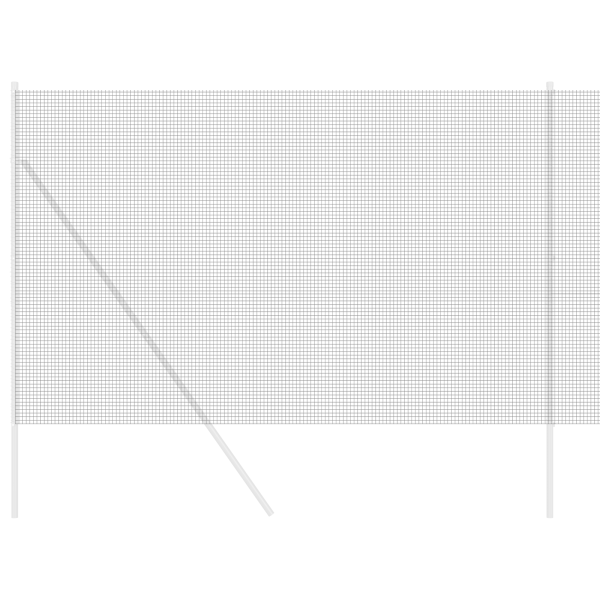 Valla de alambre soldado Gris 1.6x10 m de acero M 3