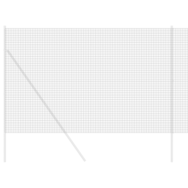 Cerca de Alambre Soldado Gris 1.6x10 m Acero M 3