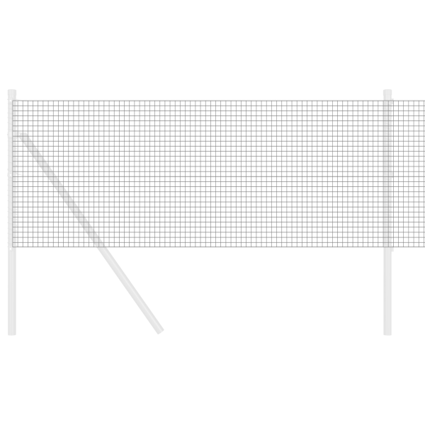 Valla de Alambre Soldado Gris 0.6x50 m Acero M 3