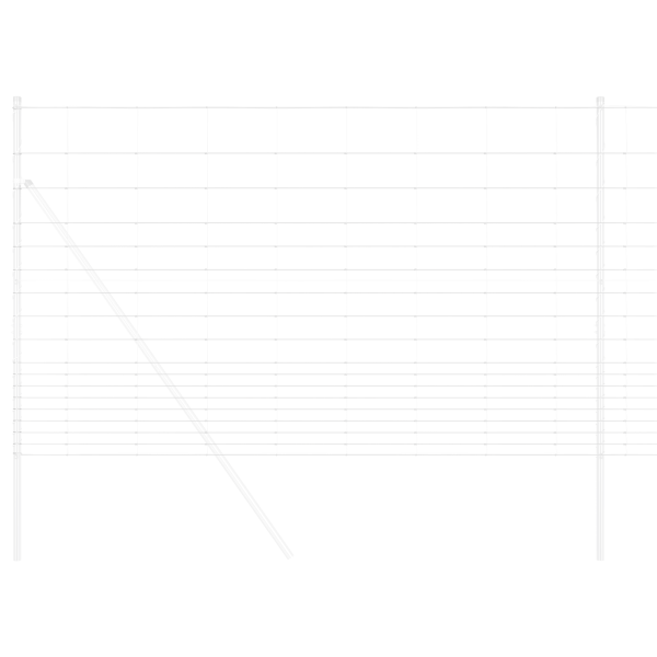 Cerca de Campo  1.5x10 m Acero Galvanizado M 3