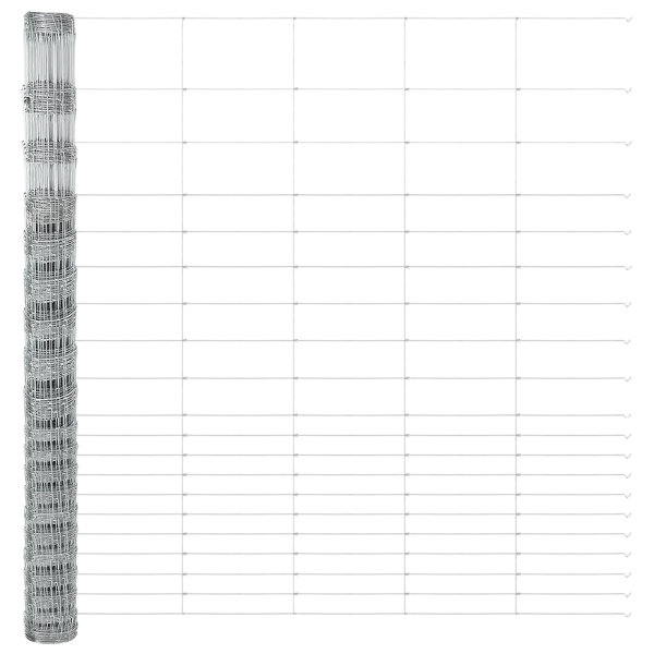 Cerca de Campo  1.6x10 m Acero Galvanizado M 4