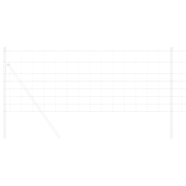 Cerca de Campo 0.8x25 m Aço Galvanizado M 3