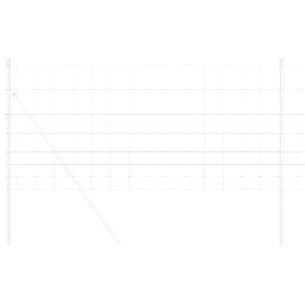 Cerca de Campo 1x25 m Acero Galvanizado M 3