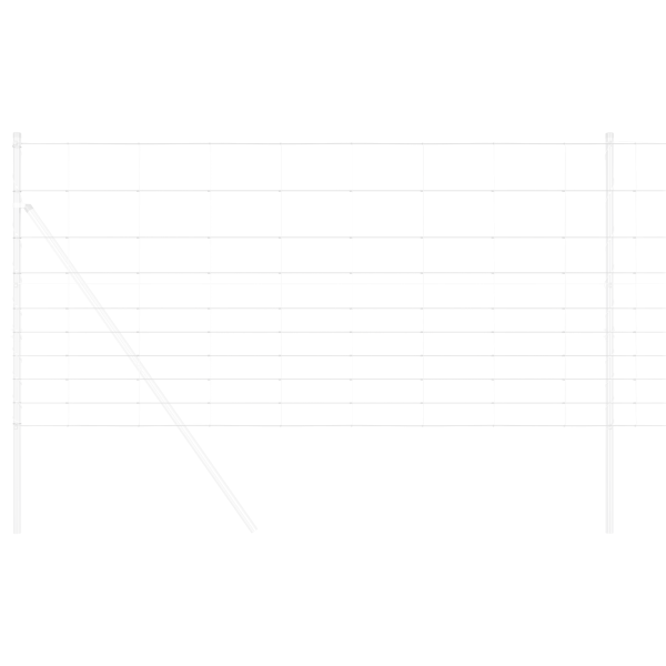 Cerca de Campo 1.2x25 m de Acero Galvanizado M 3