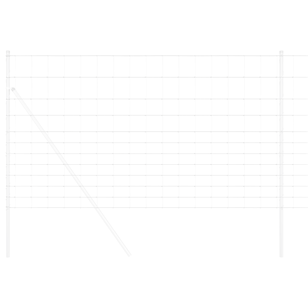 Cerca de Campo 1.4x25 m Acero Galvanizado M 3